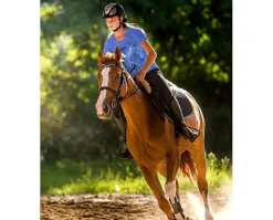 Breyer Blue Jumping Horse Women's T-Shirt