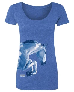 Breyer Blue Jumping Horse Women's T-Shirt