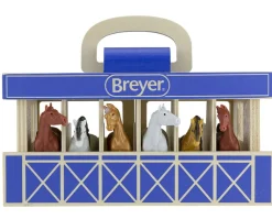 Breyer Farms™ Wood Carry Stable