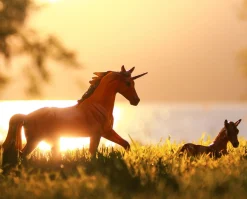 Ceres & Minerva | Unicorn Mare and Foal Set