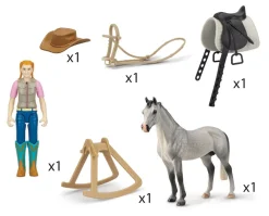 CollectA Western Rider and Horse Set