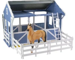 Deluxe Country Stable with Horse & Wash Stall
