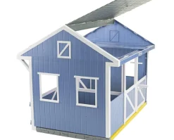 Deluxe Country Stable with Horse & Wash Stall