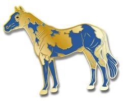 Gilded Deluxe Enamel Pin