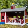 Stablemates Red Stable Set with Two Horses