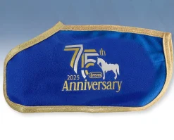 75th Anniversary Horse Blanket - Blue