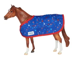 Traditional Horse Blanket | Blue Americana