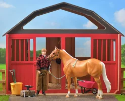 Two-Stall Wood Barn