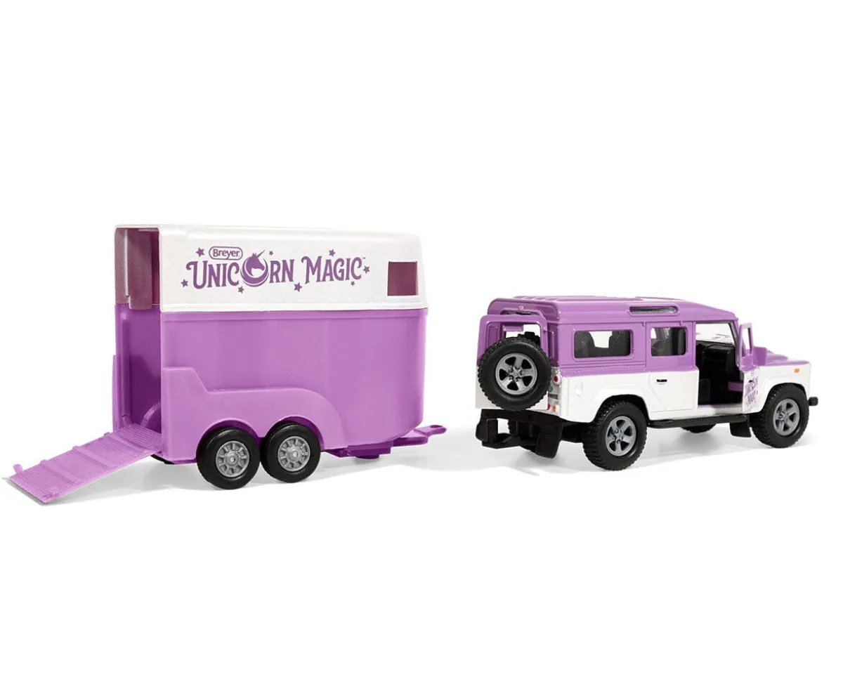 Unicorn Magic Land Rover & Tag-A-Long Trailer ©
