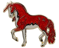 Yàn Wǔ | Fire Horse Deluxe Enamel Pin