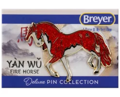 Yàn Wǔ | Fire Horse Deluxe Enamel Pin